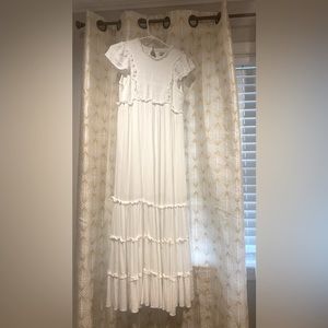 White Urban Outfitters maxi dress M